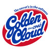 Golden cloud logo